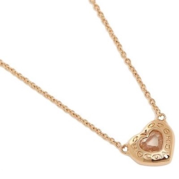 Coach OPEN CIRCLE HEART NECKLACE - Picture 3 of 4